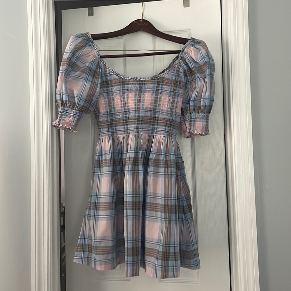 Hill House Nap Dress: Naia Spring Plaid